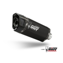 MIVV BMW R 1300 GS / 2024 SR-1 exhaust system Black Titanium/Carbon silencer CE approved