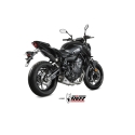 MIVV YAMAHA MT-07 / 2021 2024 DELTA RACE exhaust line system Inox/Carbon silencer NOT APP.