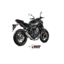 MIVV YAMAHA MT-07 / 2014 2024 GP exhaust line system Titanium/Inox silencer NOT APP.