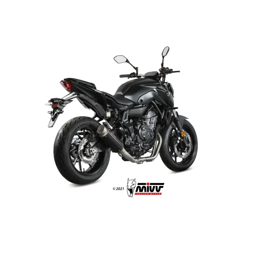 MIVV YAMAHA MT-07 / 2014 2024 ligne d'échappement GP PRO Inox Y.065.LXBP