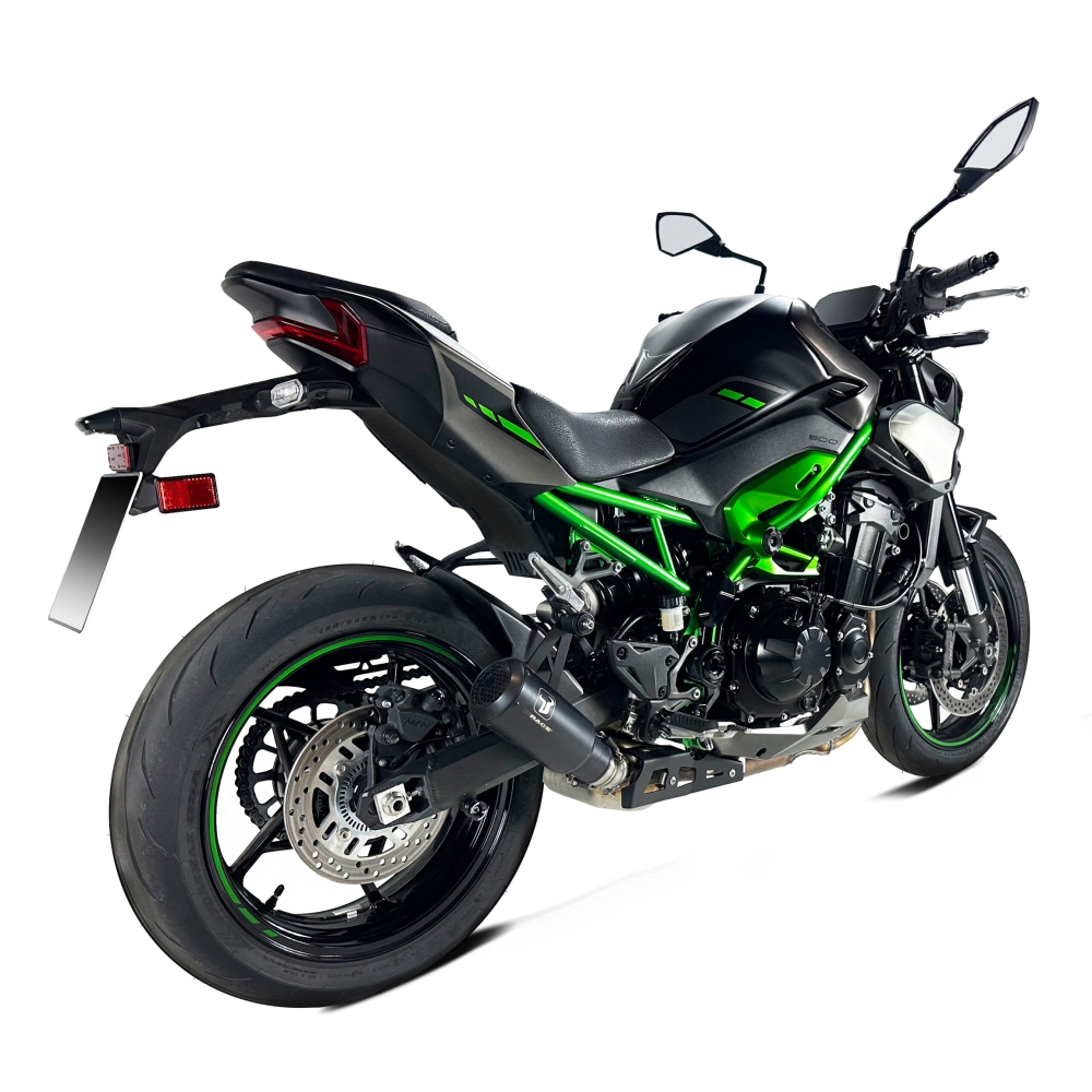 IXRACE KAWASAKI Z 900 / A2 / 2025 pot d'échappement MK2B BLACK INOX AK7230SB - EURO5+