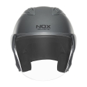 NOX casque jet moto scooter N220-S titane mat