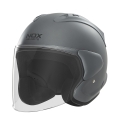 NOX casque jet moto scooter N220-S titane mat