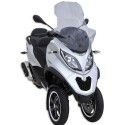 piaggio MP3 125 300 500 TOURING SPORT BUSINESS 2011 2018 pare brise bulle HP +10 avec protèges mains