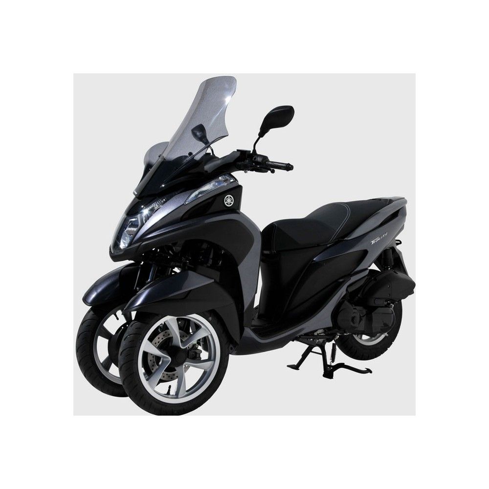 yamaha 125 TRICITY 2014 2015 2017 2018 2019 pare brise haute protection HP avec protèges mains - hauteur 66cm