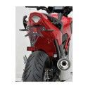 honda NC 700 X 2012 undertray with rear light READY TO PAINT