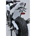 honda NC 750 S 2014 2015 RAW undertray with rear led light