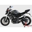 ermax yamaha MT125 2014 2019 support de plaque ALU SUP10 noir