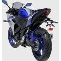 ermax yamaha YZF R3 2015 2016 2017 support de plaque ALU SUP10 noir