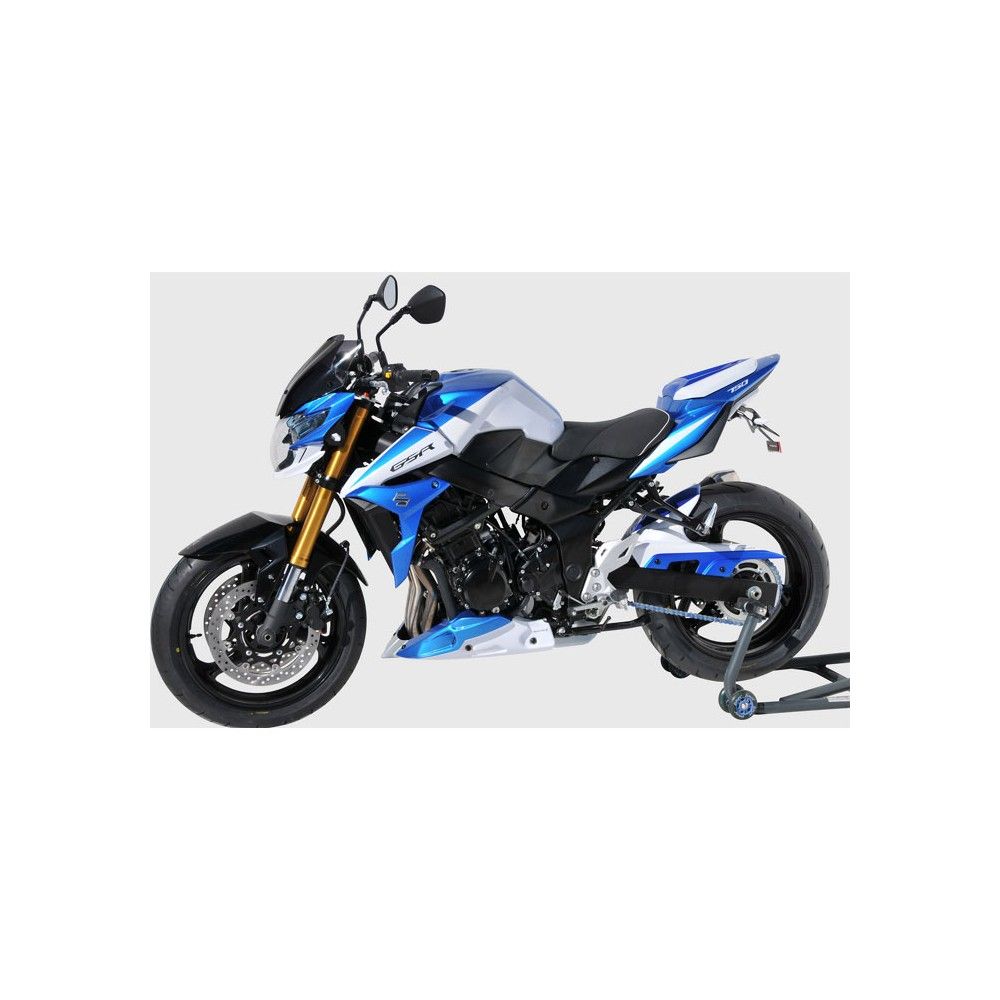 support de plaque GSR 750 2011 2016 brut ermax