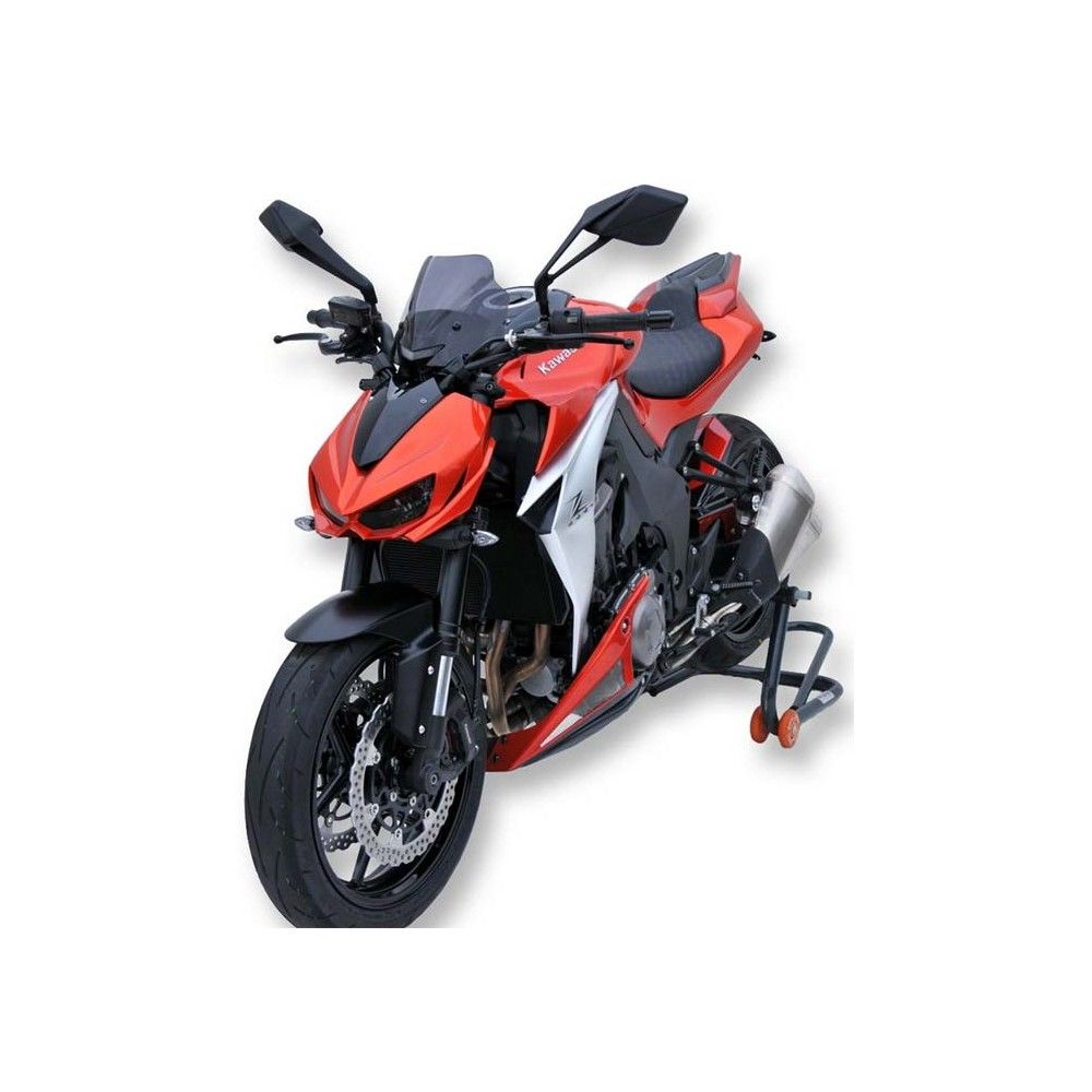 saute vent hyper sport ERMAX Kawazaki Z1000 modèle 2014 2015 2016 2017 2018 2019  2020 - 21cm