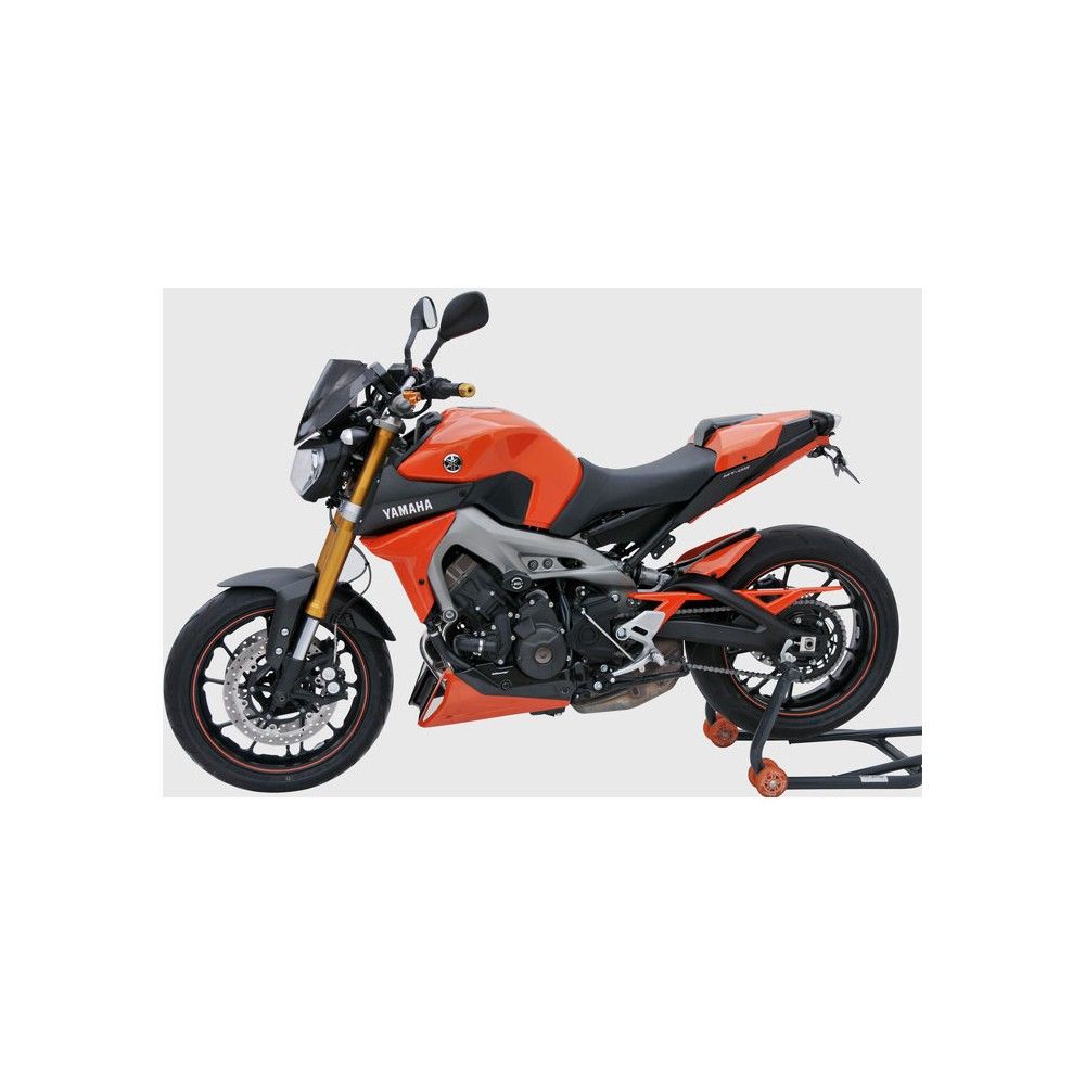 yamaha MT09 2014 2015 2016 saute vent bulle SPORT 25cm