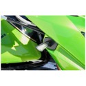 ERMAX caches trous clignotants AVANT ou ARRIERE obturateur moto Kawasaki Z750 R et Z800 Z650