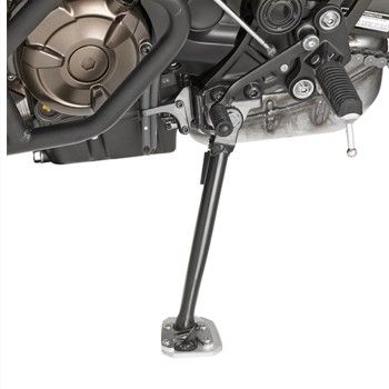 GIVI semelle en alu et inox pour béquille latérale de moto Yamaha MT07 TRACER 700 2016 2019 - ES2130