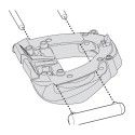 GIVI SR3104MM support pour top case GIVI MONOLOCK suzuki 650 BURGMAN EXECUTIVE 2002 2012 porte bagag